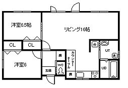東旭川南1-1平屋（2）