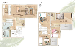 平塚市諏訪町　新築戸建て 1号棟