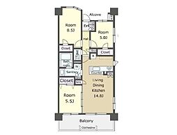 〜ピタットハウス豊田駅前店〜　サンクレイドル日野東平山 801