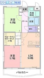 サニーサイドアップ弐番館 104