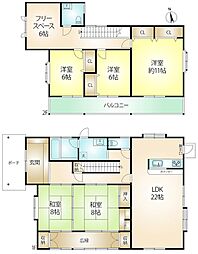 ゴルフガーデン別荘地　敷地539坪の戸建