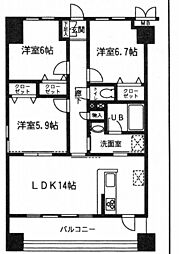 ロイヤルメドゥ北戸田 401