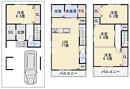 八尾市東山本新町 新築戸建