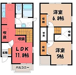 宇都宮市兵庫塚3丁目の一戸建て