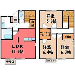 宇都宮市ゆいの杜3丁目の一戸建て