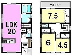 東坂元1丁目　新築戸建