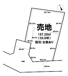 金谷1丁目　売地