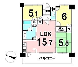 サンクレイドル湘南池上　5階部分