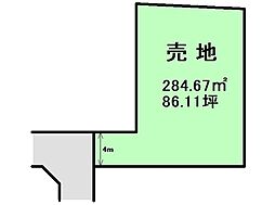 越戸1丁目　売土地
