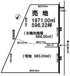 大字宝積寺　売土地