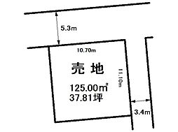北一の沢町　売土地