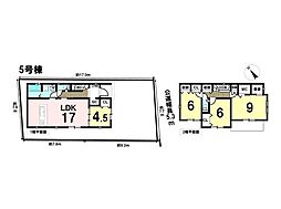 グラファーレ清須市中河原　全5棟　5号棟　新築一戸建て