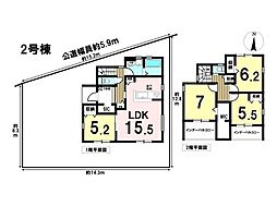 リーブルガーデンあま市下萱津五反田　全6棟　2号棟
