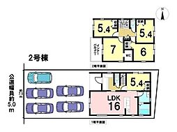 リーブルガーデンあま市新居屋久渕郷　全4棟　2号棟