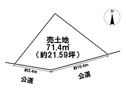 あま市七宝町鷹居3丁目　売土地