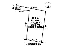 あま市七宝町安松12丁目　売土地