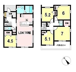 リーブルガーデン　江南市曽本町　1号棟