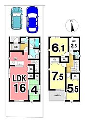 新築戸建 四之宮4丁目　第26全3棟　3号棟