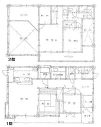 唐ケ原　広い敷地で通風日当り良好　開放的な一軒家