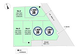 よりよい住宅街で新しい6区画のコミュニティ