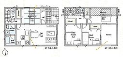 4.5帖の和室付き、4LDK