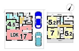 玄関の吹抜が開放的