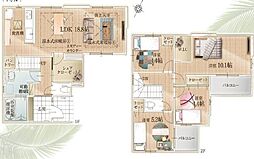 LDK18帖超え　温水式床暖房付き