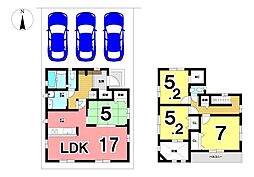 明るく開放感がある吹き抜けリビング