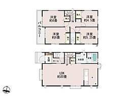 カースペース並列2台分駐車可能