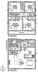御殿4丁目大型開発分譲地内