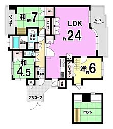 サンパーク黒原レジデンツァ　足原小・霧丘中学校