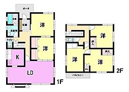 小倉南区中吉田　中古戸建て　吉田小・吉田中学校