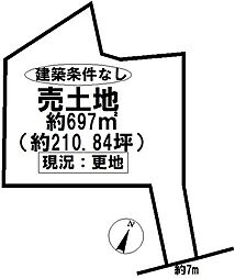 新在家町蓮台　売土地