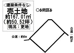 売土地 西尾市国森町　6街区