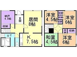 札幌市北区新川西三条3丁目の一戸建て
