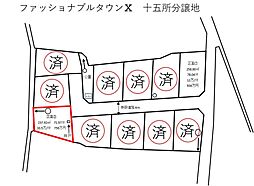 南アルプス市十五所分譲地 区画3