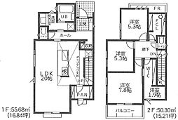 明石市上ノ丸3丁目　新築戸建 A号棟