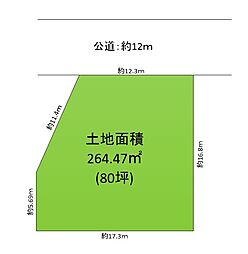 八潮市緑町4丁目 売地