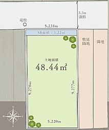 建築条件なし横浜市瀬谷区三ツ境 土地
