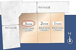 建築条件付き横浜市保土ケ谷区仏向西IV全3区画　3号区