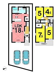 名古屋市守山区八剣　新築分譲戸建　(1)号棟