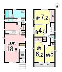 尾張旭市庄南町1丁目　新築戸建　2号棟