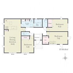 知多郡阿久比町植大第1期　3号棟
