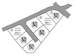 甲府市上今井町7区画分譲地 区画5