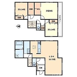 七日市建売分譲新築戸建 1号棟