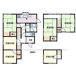 溝尻梅谷　売家（土地付）