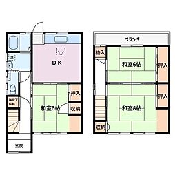 溝尻中町　売家（借地)