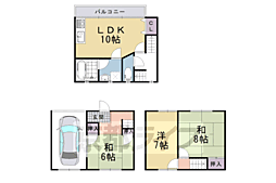 羽束師鴨川町貸家 1