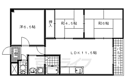 Ｃｏｕｒｔ　ｆｌａｔｓ　ＴＡＮＡＢＥ　2号棟 203