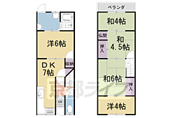 宇治市宇治里尻の一戸建て